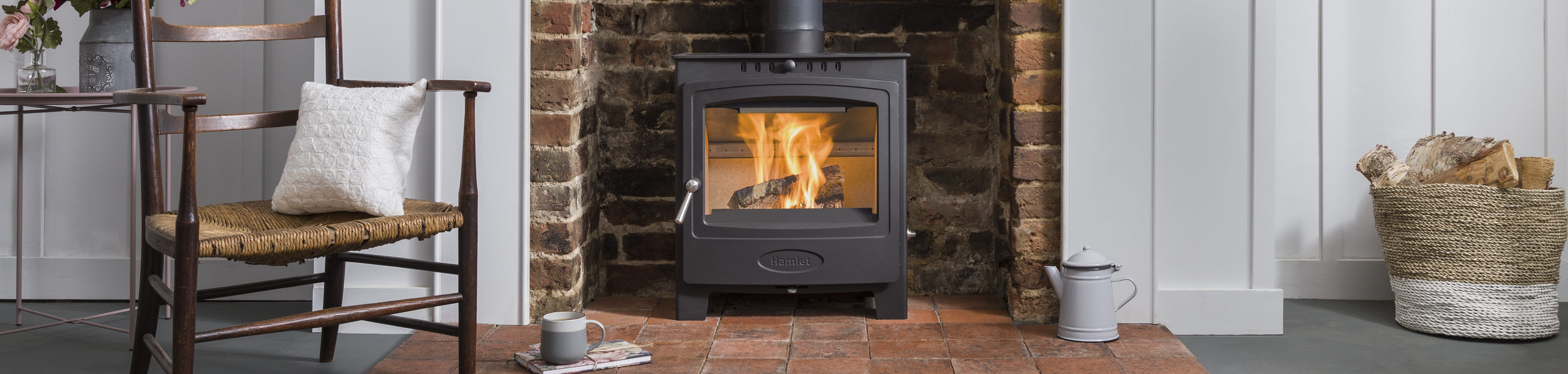 Hamlet Solution 5 Widescreen multifuel stove